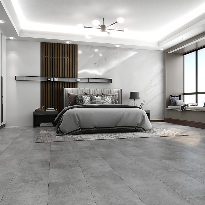 Podłoga SPC typu Tile Look do salonu i kuchni